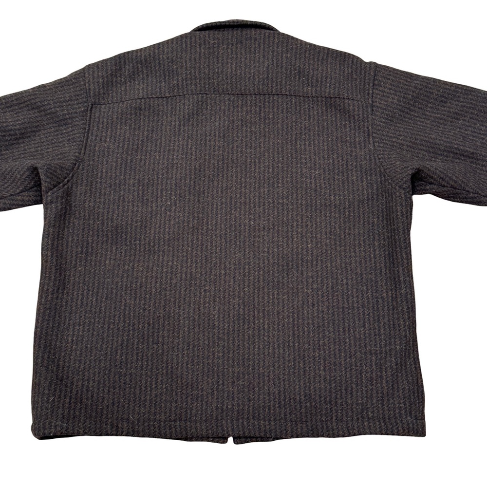 Pendleton Wool Field Coat Zip-Front Insulated Out… - image 8